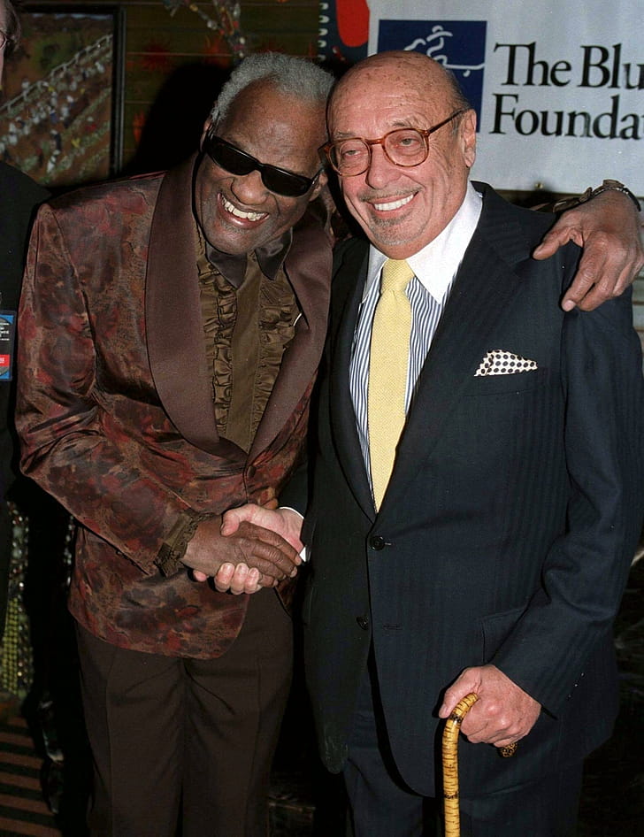 Ahmet Ertegun, Ray Charles phone wallpaper
