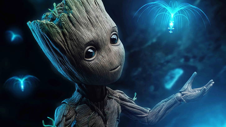 Baby Groot, Groot wallpaper