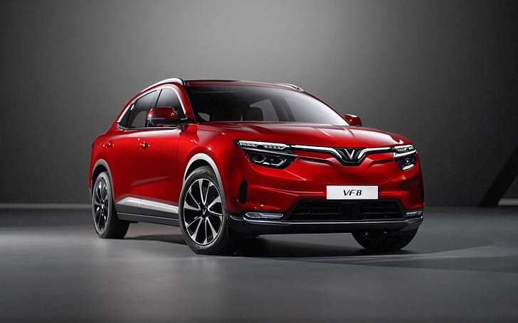 VF8 Front View, VinFast wallpaper