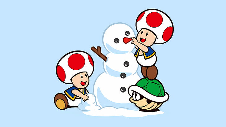 Toad (Mario) wallpaper