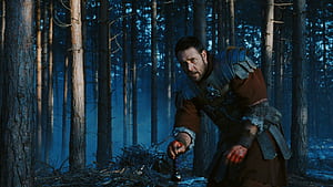 Dark forest, Gladiator wallpaper