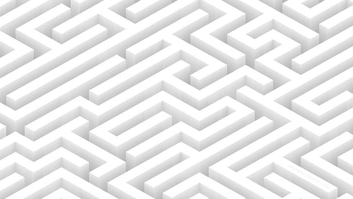 Pattern maze, Vector, KDE store wallpaper