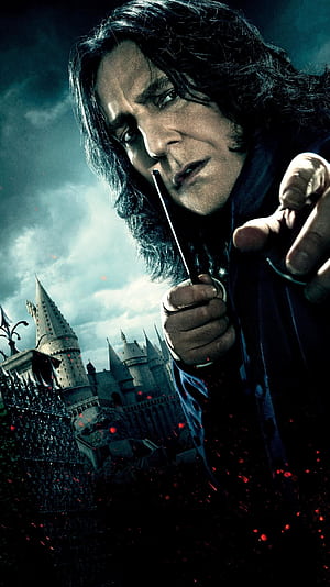 Poster, Severus Snape phone wallpaper