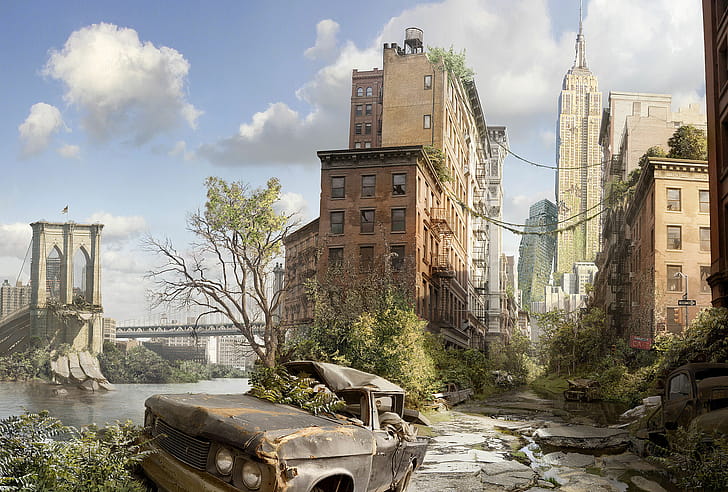 New York, Post-apocalypse wallpaper