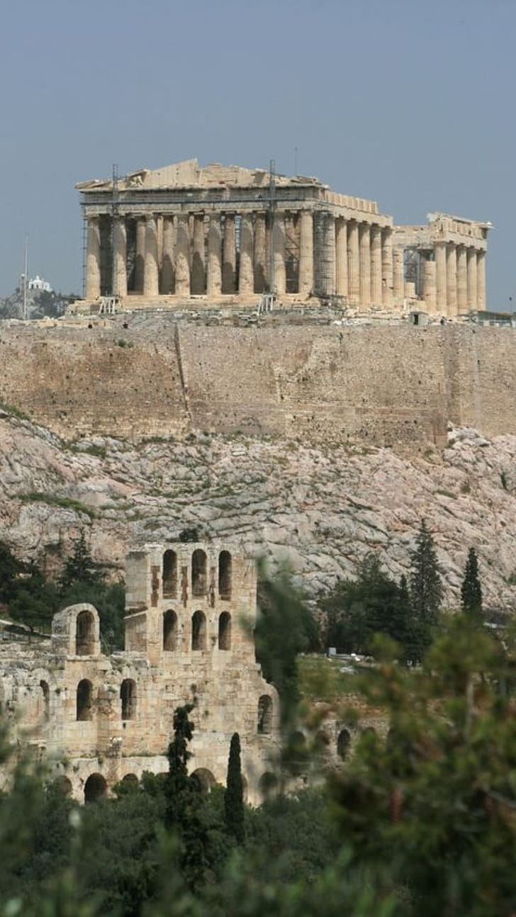 Acropolis, , , iPhone phone wallpaper