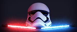 Stormtrooper , Glowing CGI, Graphics wallpaper