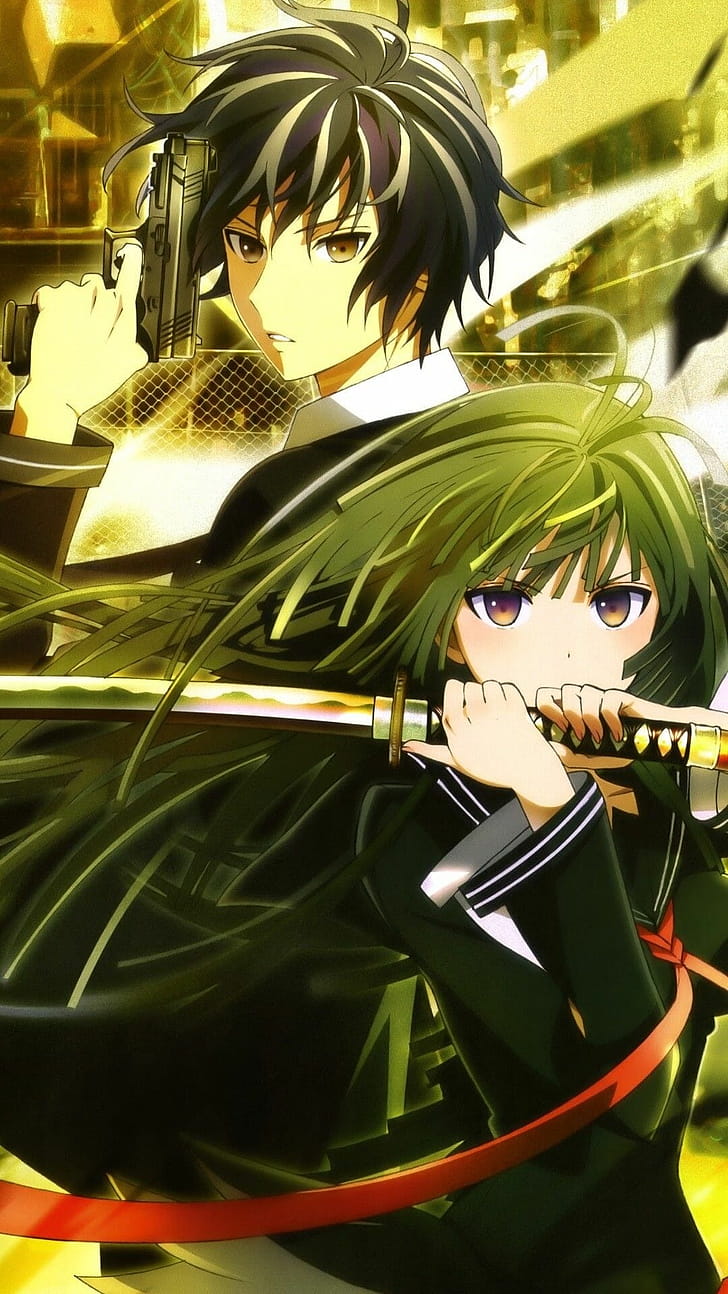 Black Bullet, Android iPhone,  , Backgrounds phone wallpaper