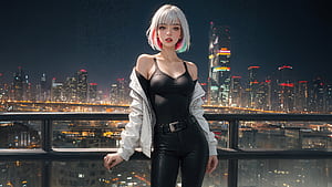 The Urban Anime Girl , anime-girl, anime, women, girls, outdoor, urban, artist, artwork, digital-art, deviantart wallpaper