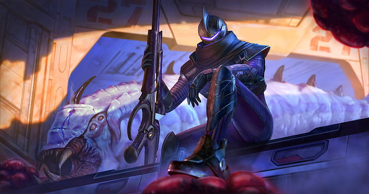 Sci Fi, warrior wallpaper
