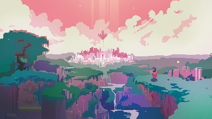 Divine Path, Hyper Light Drifter wallpaper