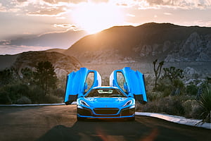 Rimac C Two California Edition 2018, rimac, rimac-c-two, 2018-cars, cars wallpaper