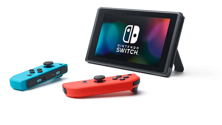 Nintendo switch, U , Sleek console, Gaming experience wallpaper