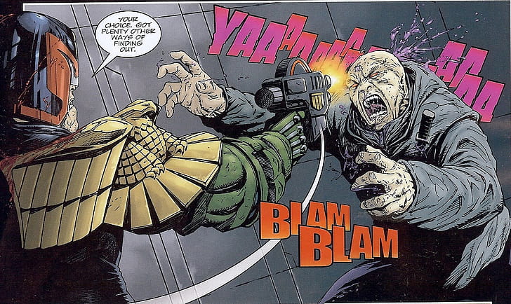 Comics, Judge Dredd, Dredd wallpaper