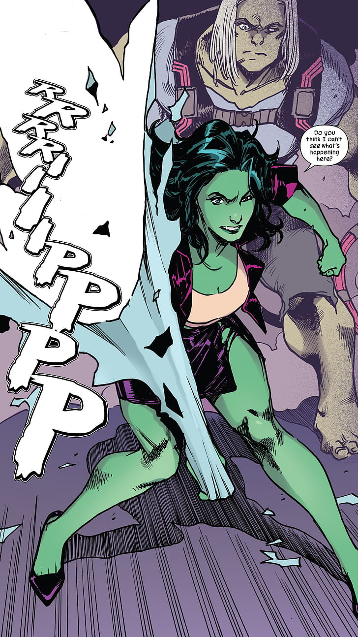 She-Hulk (2022), Comic phone wallpaper