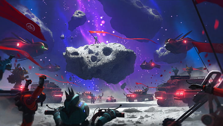 Robot Armada —   Sci‑Fi, Sci Fi, robot wallpaper
