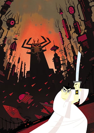 Samurai Jack, Mobile , Samurai theme phone wallpaper