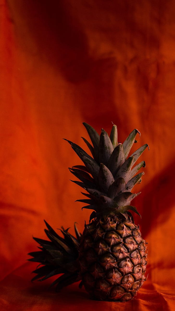 Android , Pineapple, Vibrant, phone wallpaper
