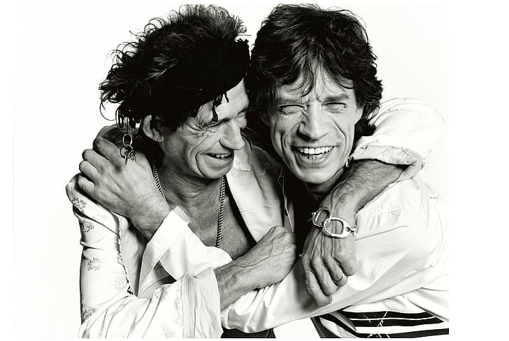 Keith Richards, Mick Jagger wallpaper