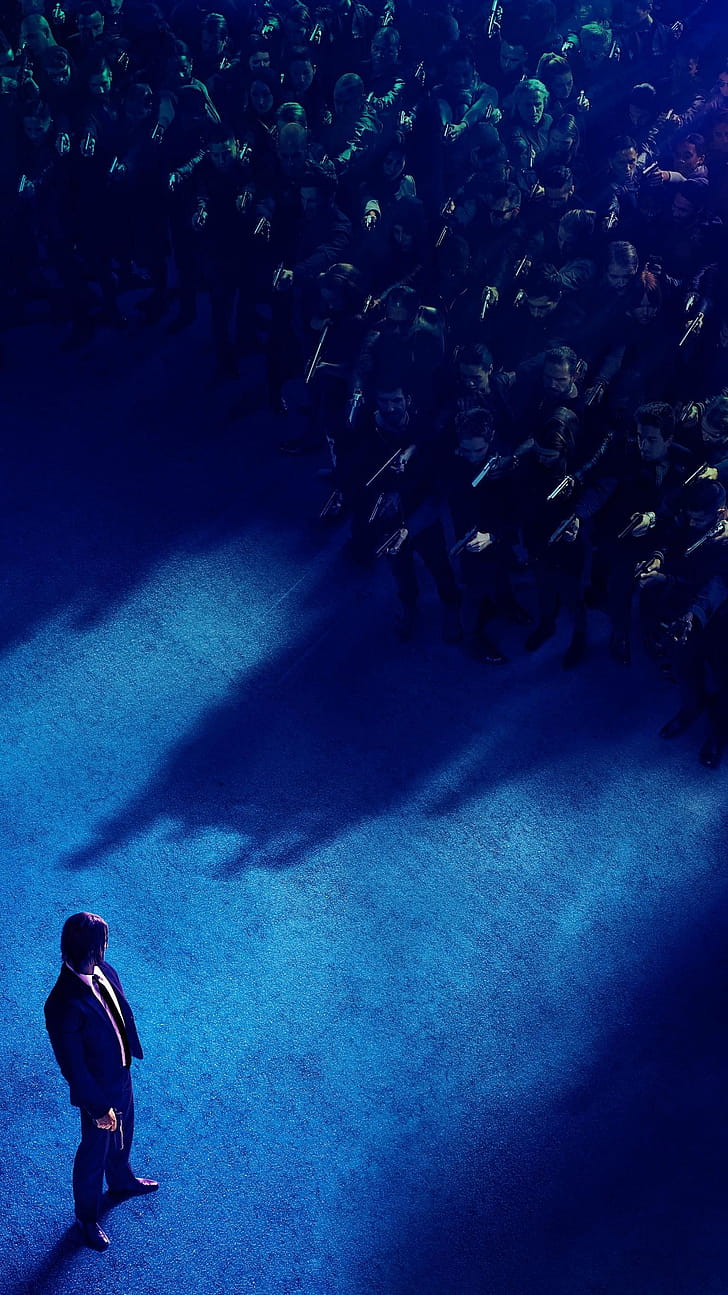 John Wick, iPhone X, phone wallpaper