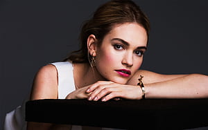 Lily James 4, lily-james, celebrities, girls wallpaper