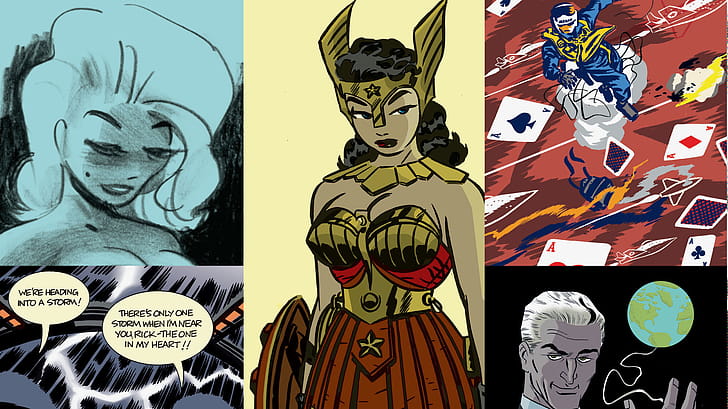 Comic, DC: The New Frontier wallpaper