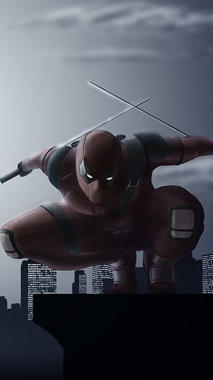 Comic, Deadpool phone wallpaper