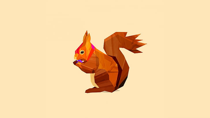 Artwork, Squirrels wallpaper