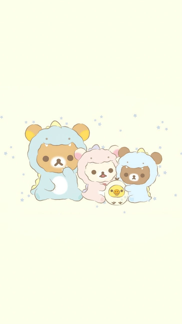 Rilakuma , Cute phone wallpaper