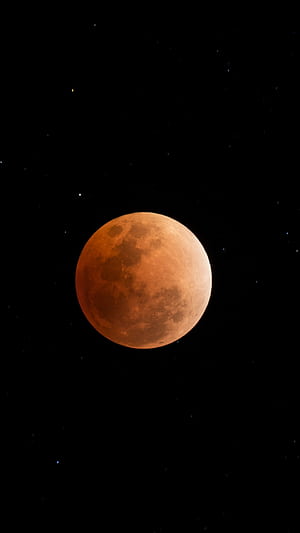 Moon eclipse, Moonlight phone wallpaper