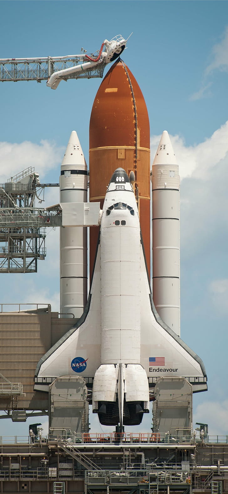 Space Shuttle, interior iphone phone wallpaper
