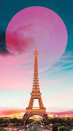 Paris Eiffel Tower iPhone, 11 phone wallpaper