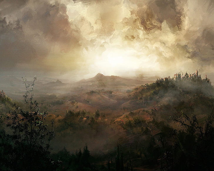 Drawing, Artistic wallpaper