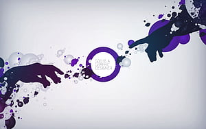Hands, Graphic wallpaper