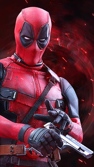 Deadpool, , Iphone and Android, Customizable phone wallpaper