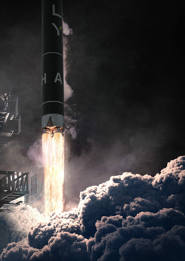 Launch, Firefly Aerospace phone wallpaper