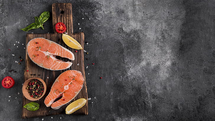 food, fish wallpaper