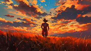 Embrace Goku, goku, anime, artist, artwork, digital-art, deviantart wallpaper