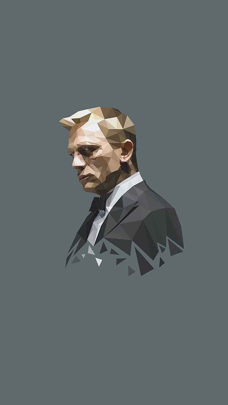 Daniel Craig, iPhone , Digital backgrounds phone wallpaper