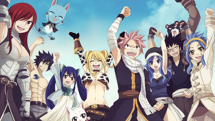 Fairy Tail , Widescreen, High resolution wallpaper