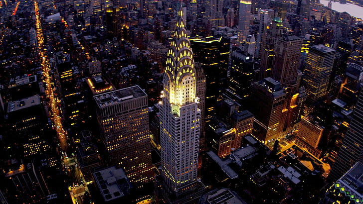 Chrysler Building, Art Deco, Threadpuller wallpaper