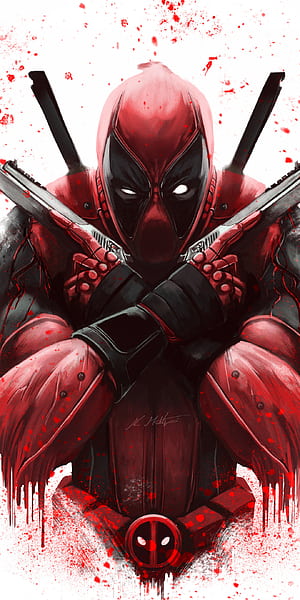 Comic, Deadpool phone wallpaper