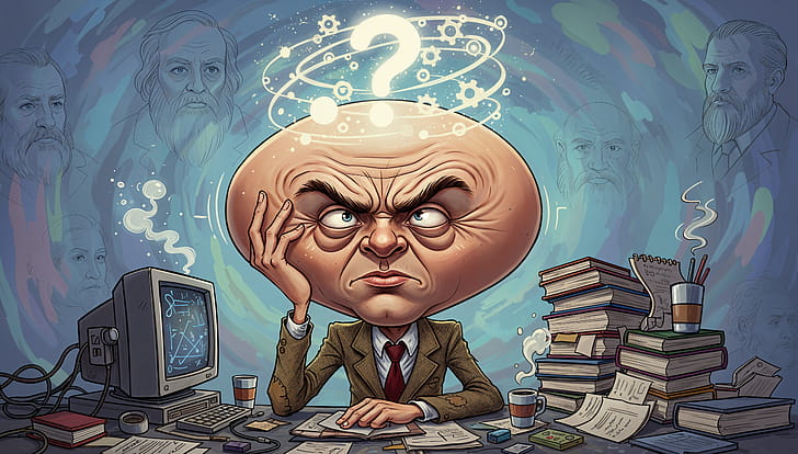 Cognitive Crunch —   Thinking, Thinking, Question Mark wallpaper
