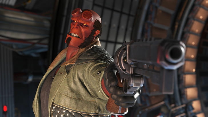 Injustice 2, Hellboy wallpaper