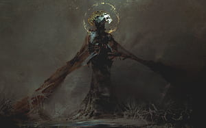 dark, creature wallpaper