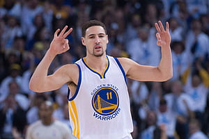 Klay Thompson, Three pointer ,  mobile, Tablet wallpaper