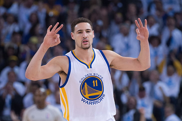 Klay Thompson, Three pointer ,  mobile, Tablet wallpaper