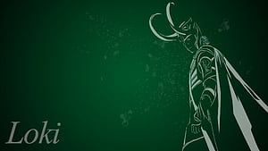 Logo, Loki wallpaper