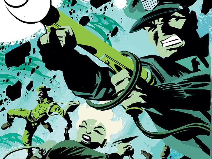 Comic, DC: The New Frontier wallpaper