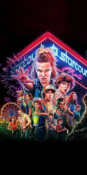 Stranger Things, Posters, Upside Down phone wallpaper