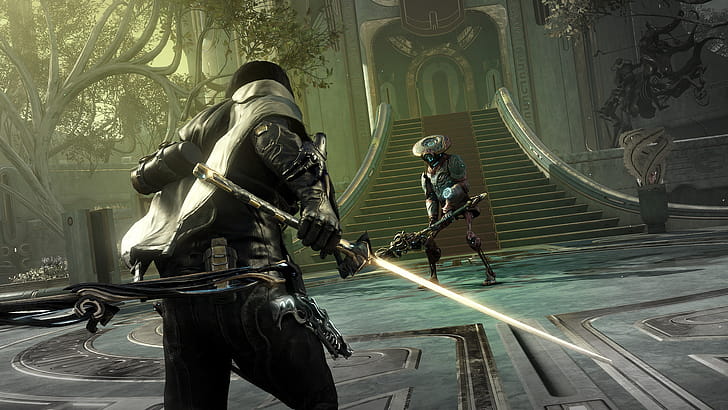 video game, Warframe wallpaper